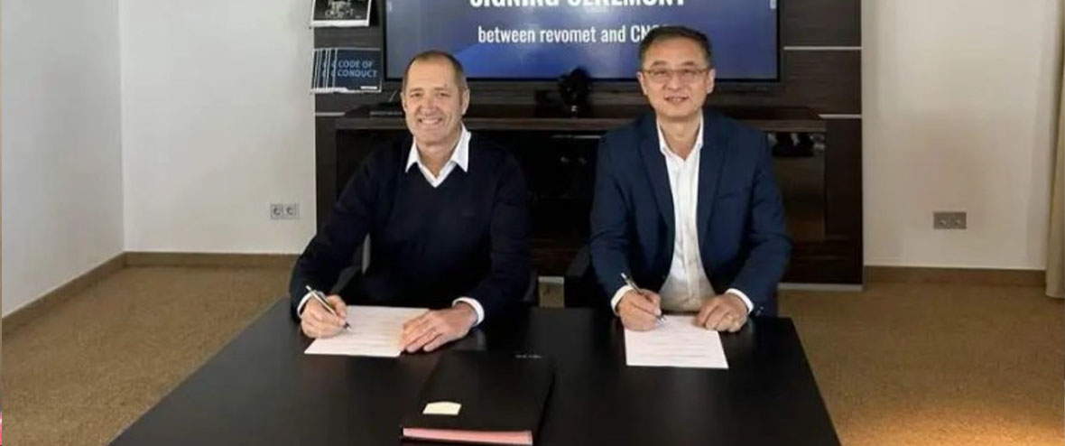 CNGR Corporation and German CRONIMET Group have officially reached a cooperation agreement, taking an important step towards "global circulation"