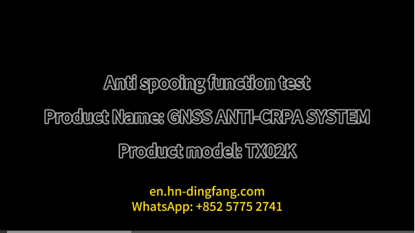 TX02K Anti-Spoofing test