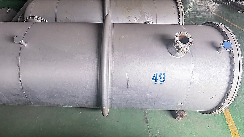 Falling film evaporator