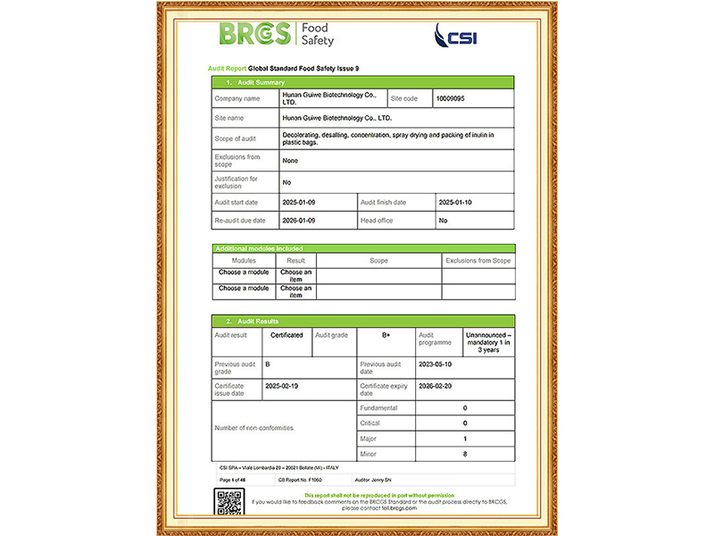 Global Standard Food Safety Issue 9