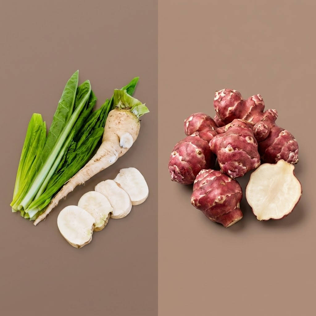 Core Differences Between Jerusalem Artichoke Inulin and Chicory Inulin