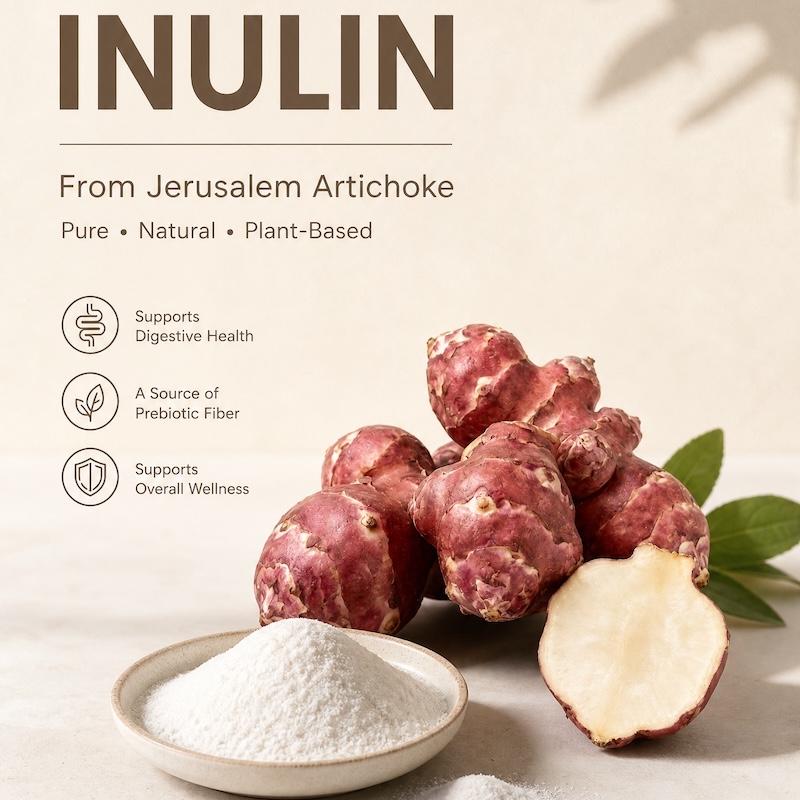Inulin - Plant-Derived Dietary Fiber · Jerusalem Artichoke Source