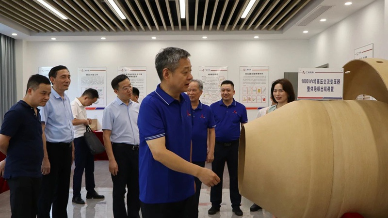 Yan Hua, Secretary of Shaoyang Municipal Party Committee, conducted in-depth research on Guangxin Technology to solve problems for the landing of the new industrial park project