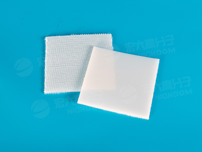 PVDF backing plate, thin plate