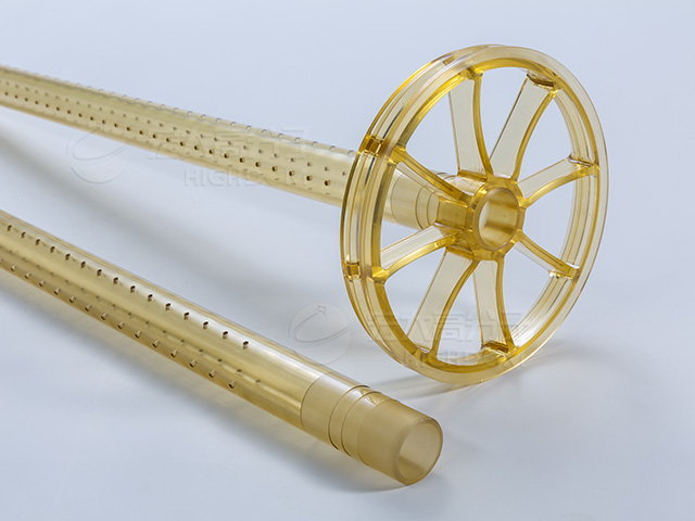 Polysulfone tube component