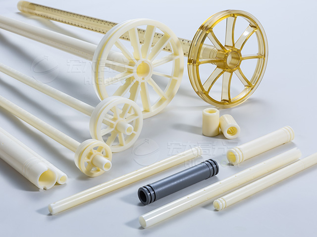 Collection of water treatment center pipes