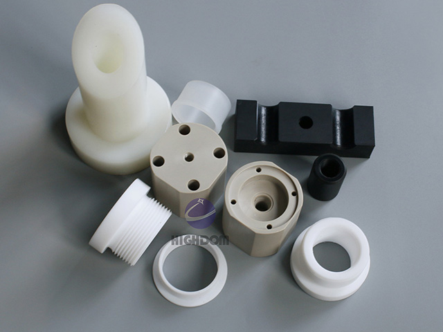 Plastic Machined Parts PTFE, PEEK, PCTFE,TFM