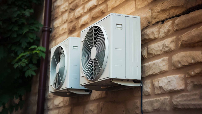 Air conditioning outdoor fan