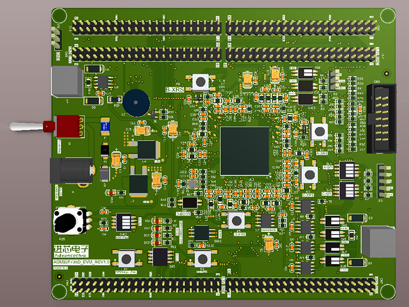 ADM32F735DQ evaluation board
