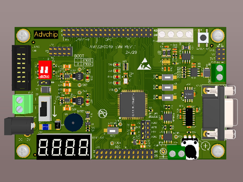 AVP32F0049QP100S development board