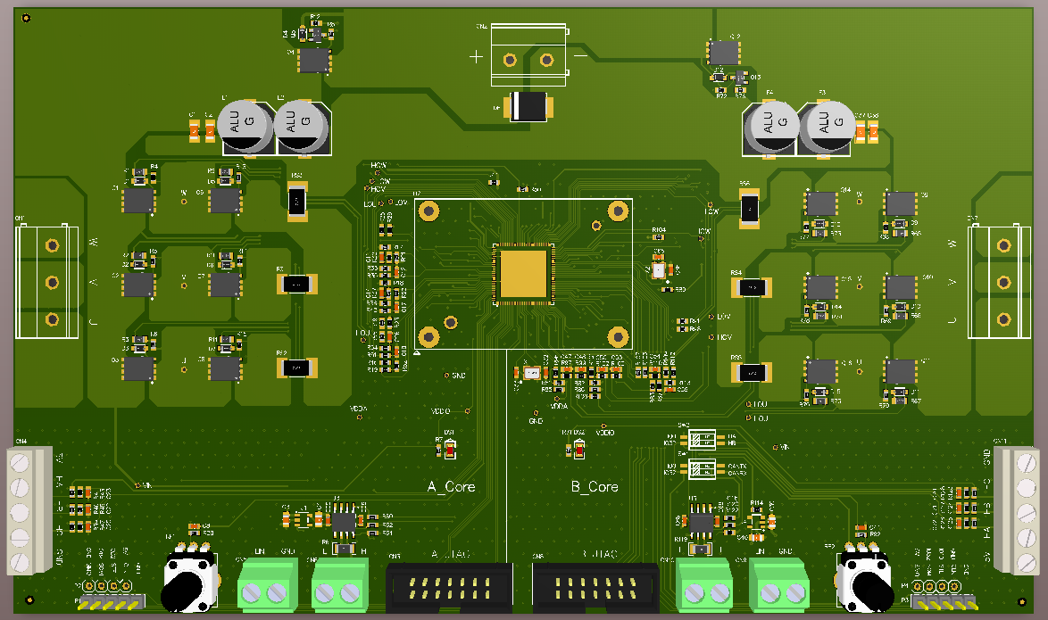 ADM32F036A7Q Low Voltage Motor Evaluation Board