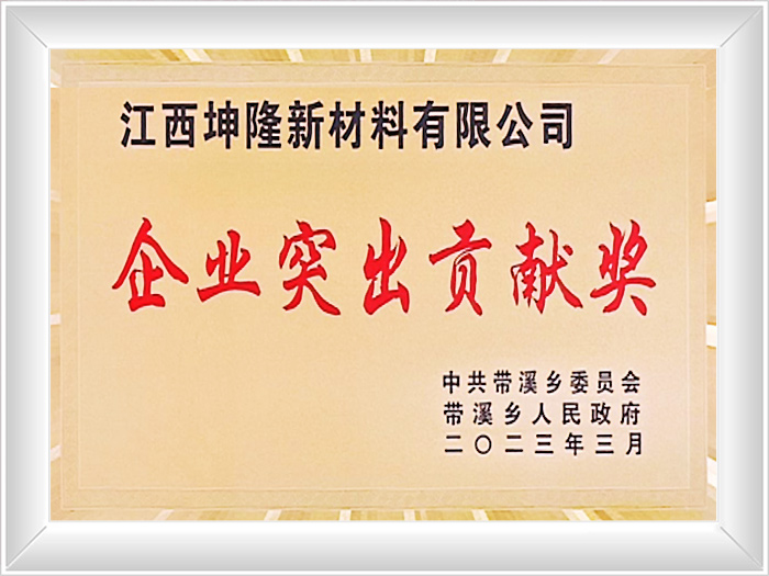 Outstanding Contribution Award for Enterprises