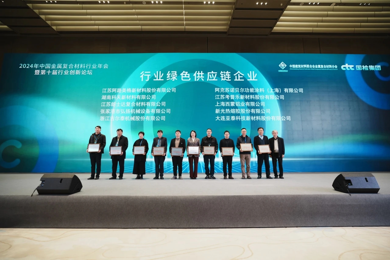 Participating in the '2024 Annual Conference of China's Metal Composite Materials Sector & the 10th Industry Innovation Forum'