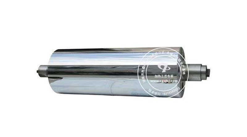 Calendering electromagnetic heating roll