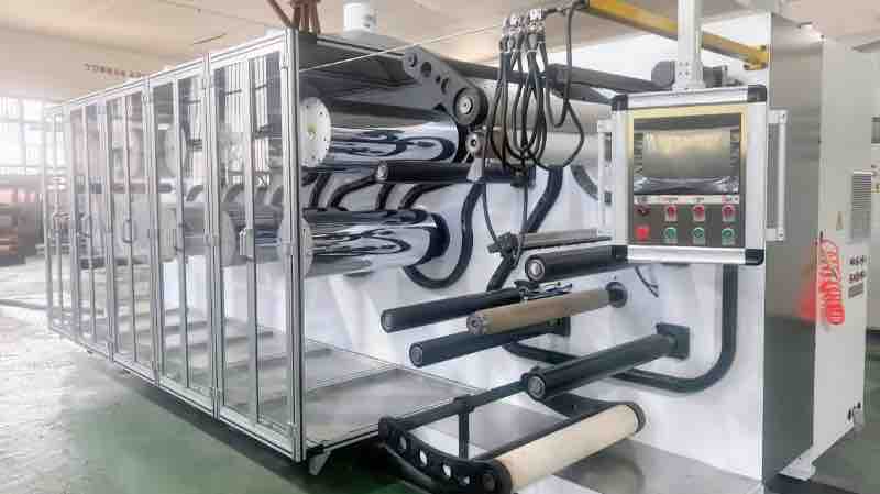 Electromagnetic heating roller PI film heat treatment equipment