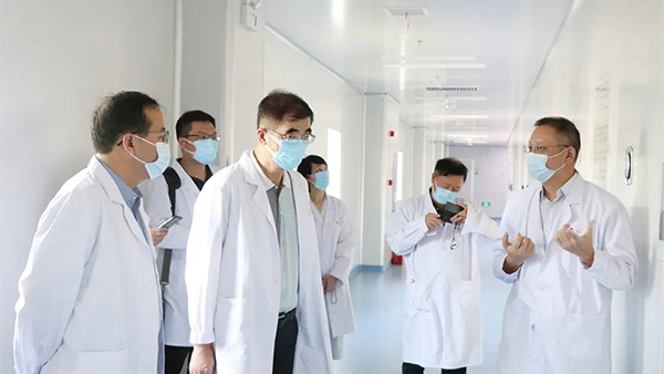 Zhang Dafang, Vice Chairman of the Provincial Committee of the Chinese People's Political Consultative Conference (CPPCC), led a team to visit Zhongnan Yuanpin Stem Cell Science and Technology Park for research!